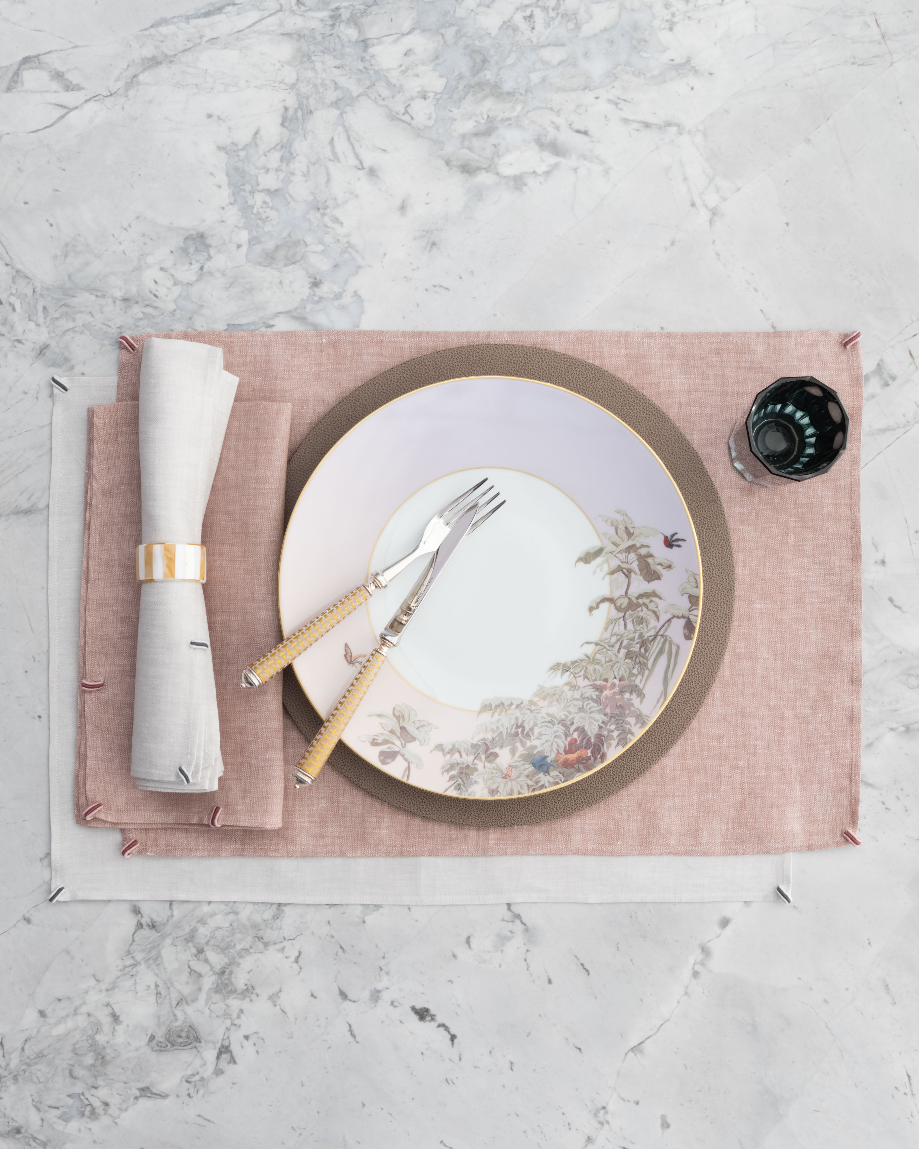Plum & Silver Grey
