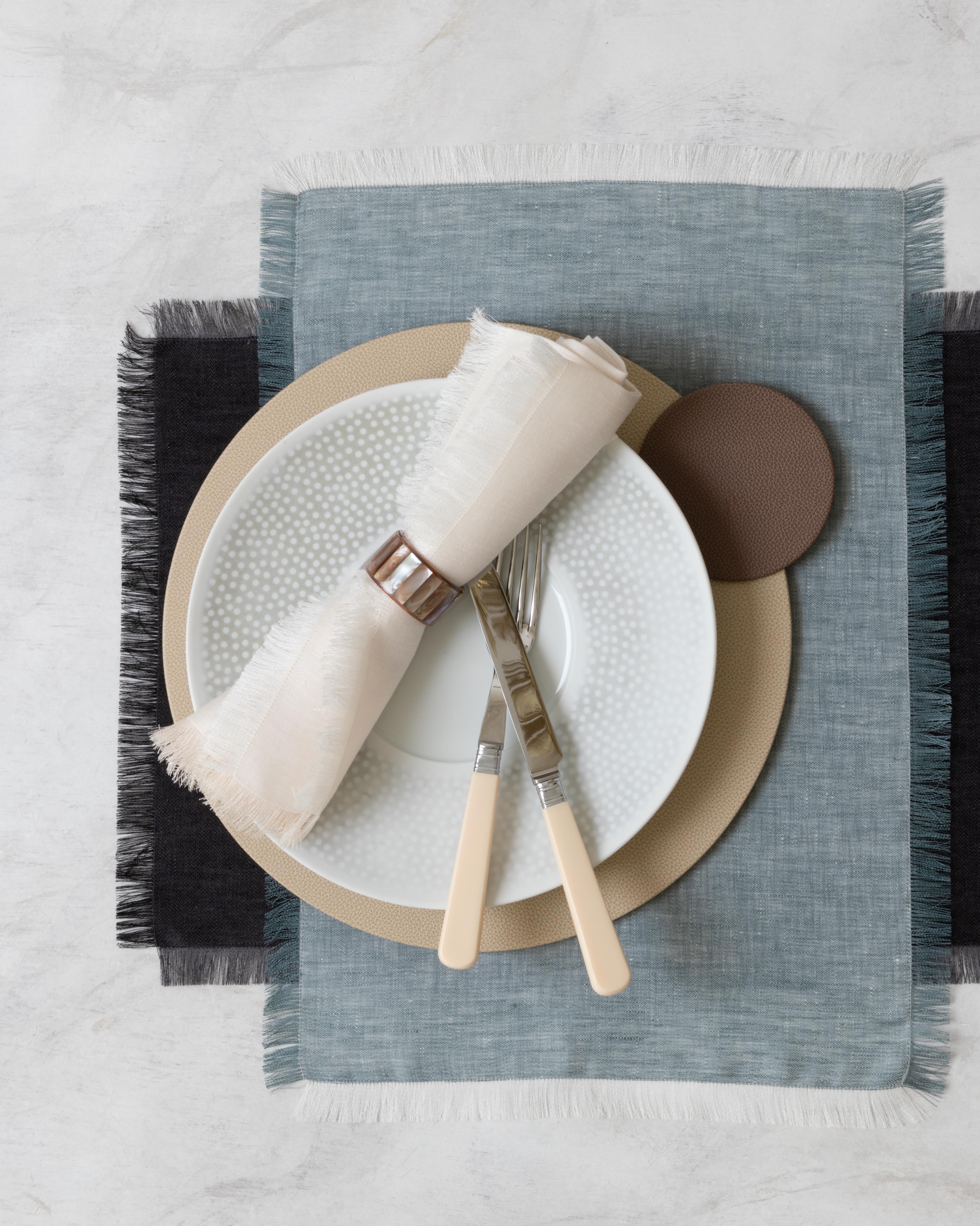 French Blue & Steel Grey