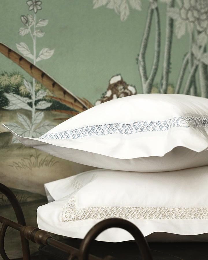 Sky Blue & Ivory