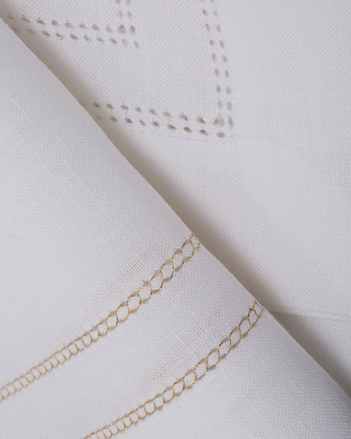 Gold & White