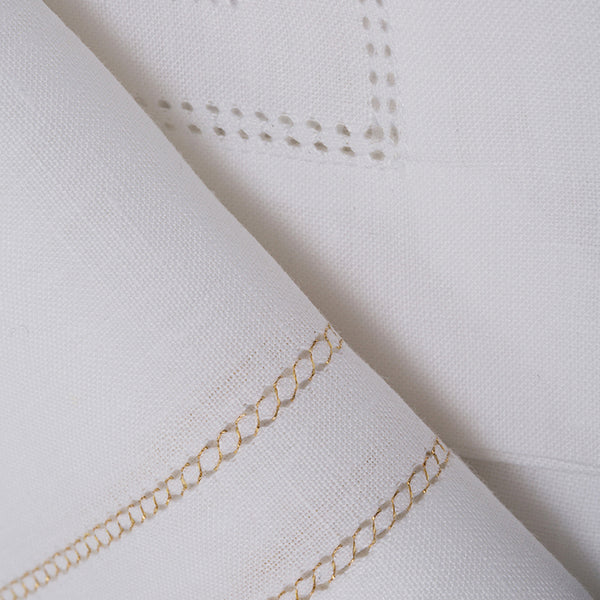 Gold & White